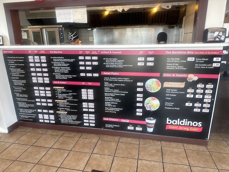 Baldinos Giant Jersey Subs