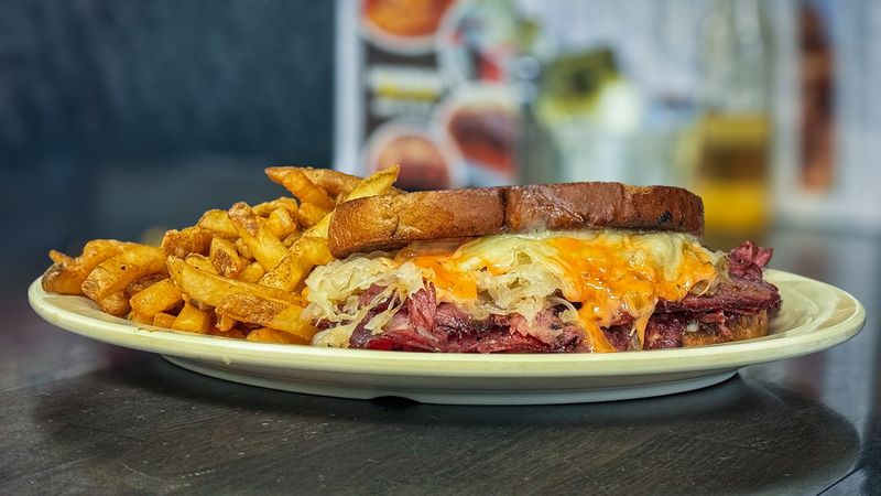 This Historic North Carolina Cafe Still Serves Livermush The Local Way - Decor Hint The Mayor's Special Makes The Livermush Case Even Stronger