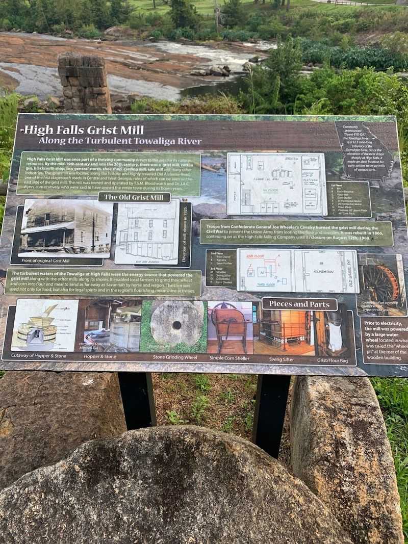 Historic Mill Ruins From the 1800s