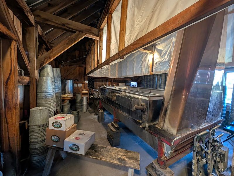 A Working Sugar House Where You Can See The Process