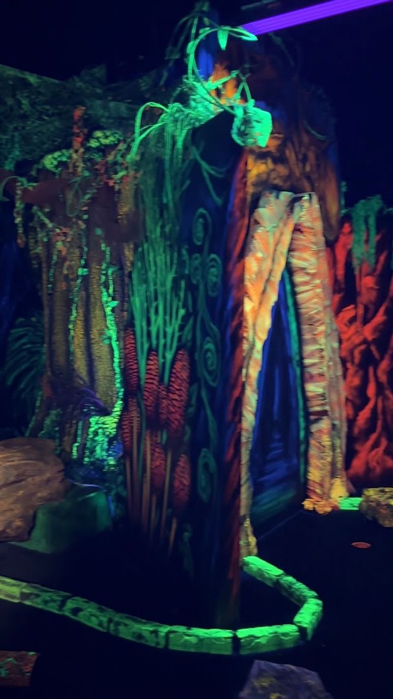 Black Light Mini-Golf With A Glow-In-The-Dark Twist