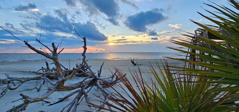 St. Andrews Beach on Jekyll Island