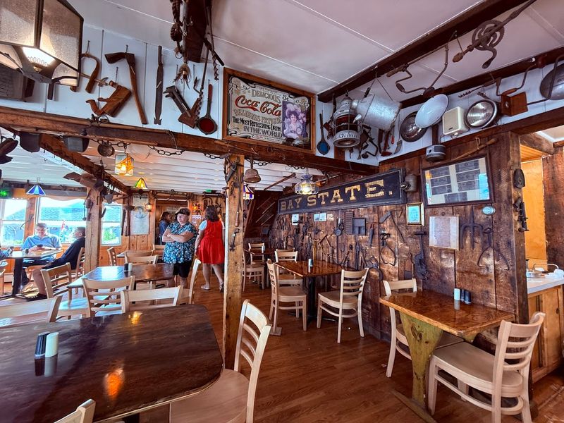 Dining Among Real Steamship Relics