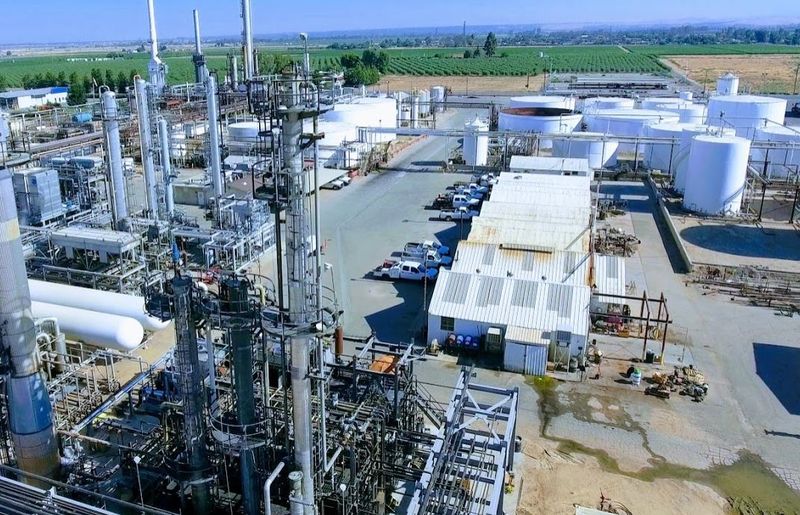 Bakersfield's Oil-Side Core, California