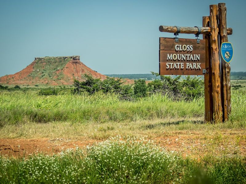 Gloss Mountain State Park, Fairview