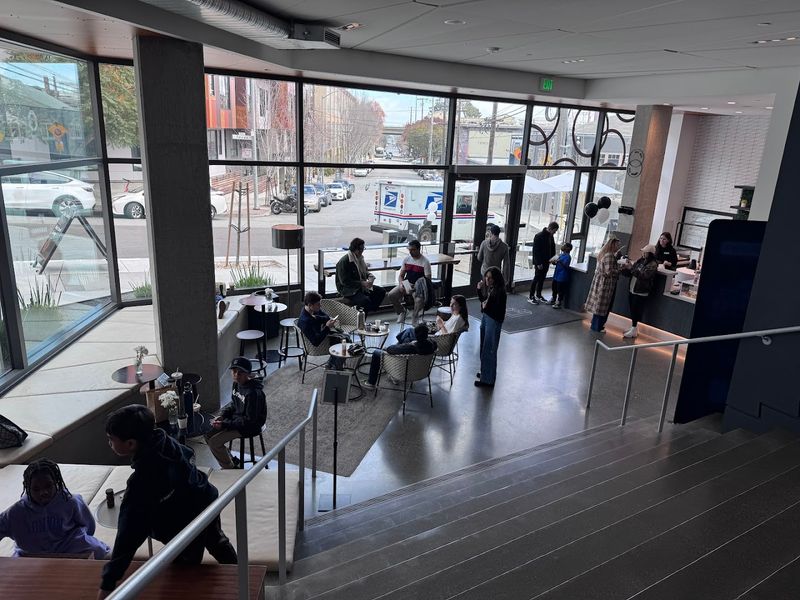 The Atmosphere Inside The Café