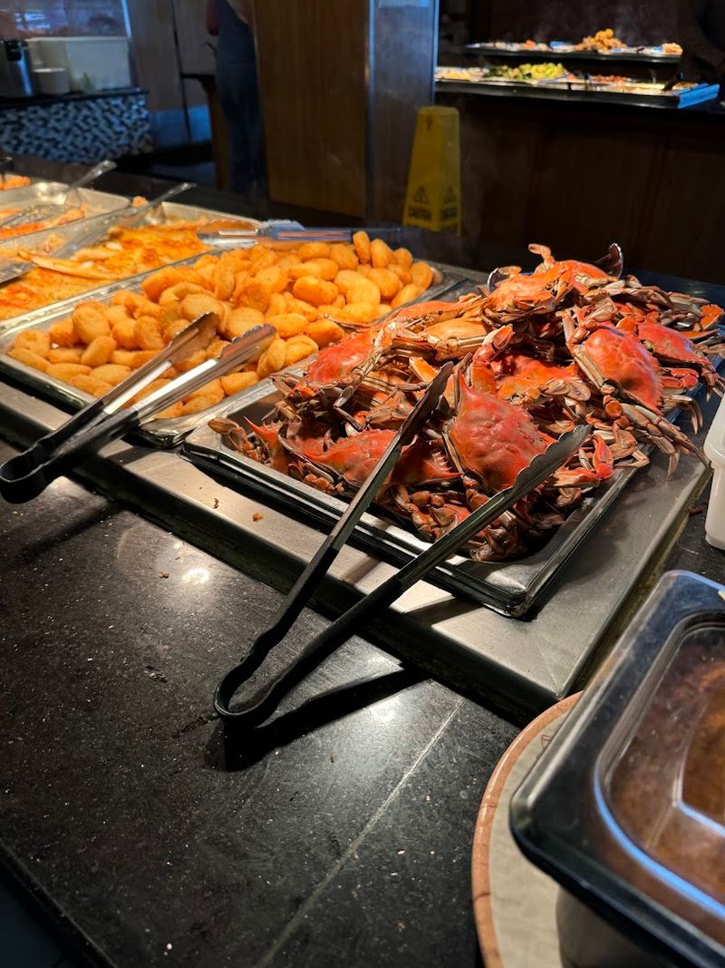Crab Legs That Stand Out On The Buffet