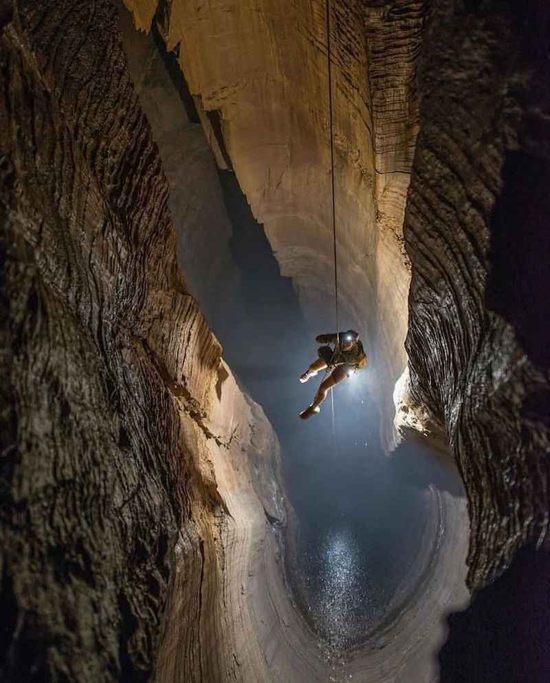 A Serious Adventure Challenge for Experienced Cavers