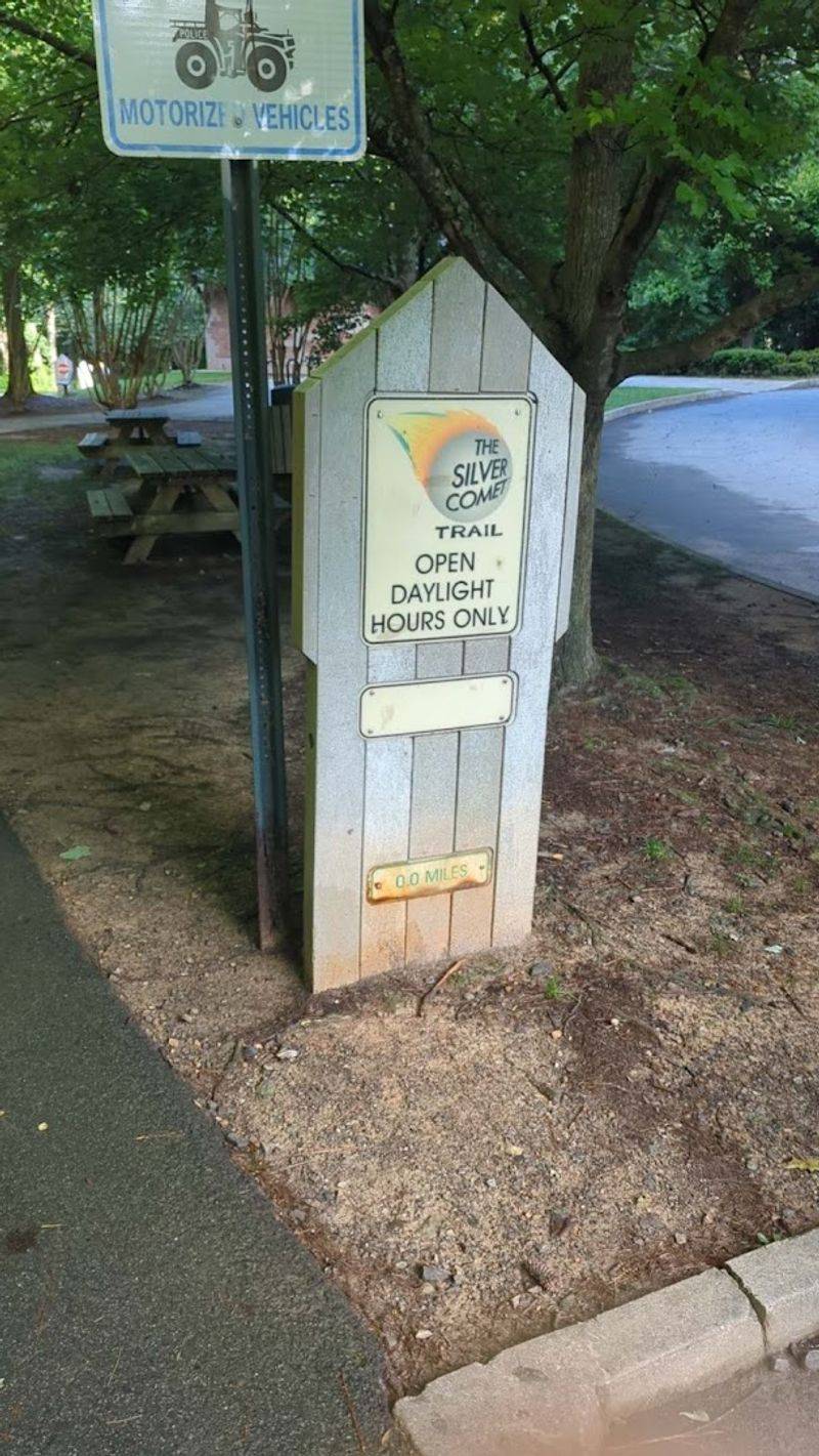 Educational Interpretive Signs Along the Path