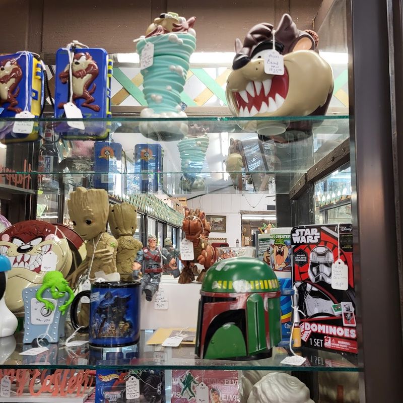 Diverse Merchandise Spanning Multiple Eras