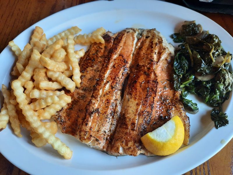 The Trout Is The Obvious Draw