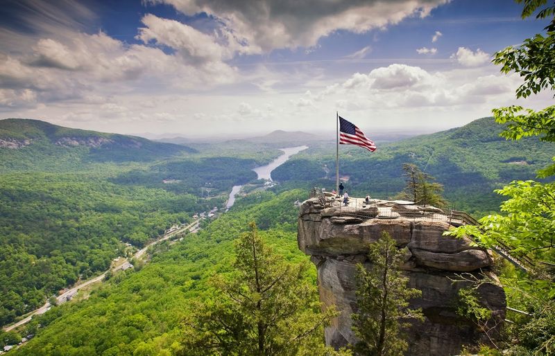 Lake Lure And Chimney Rock 