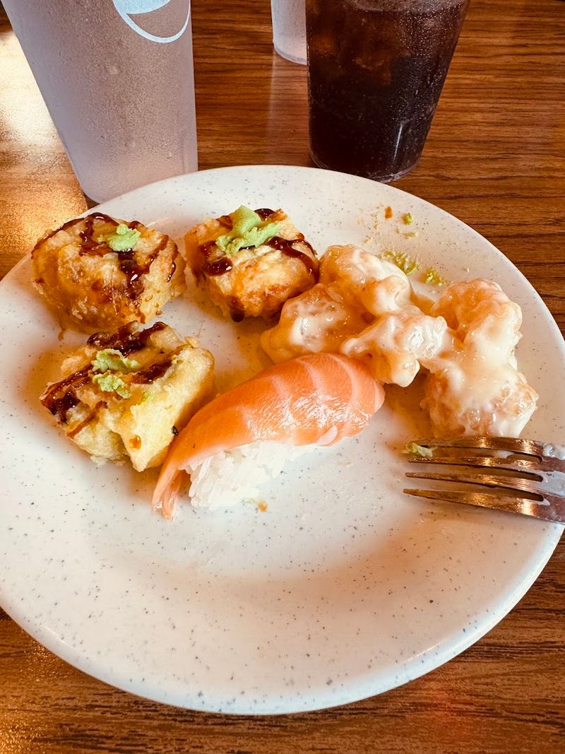 Sushi Runs Continuously Throughout The Meal