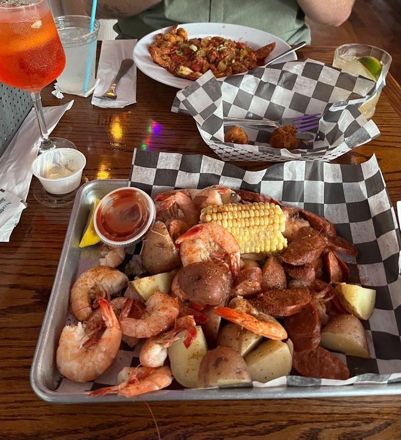 Shrimp and Grits with Cajun Coffee Gravy
