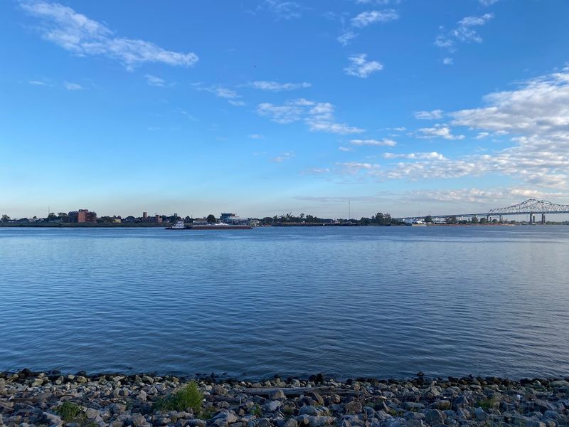 Levee Walk Along The Mississippi