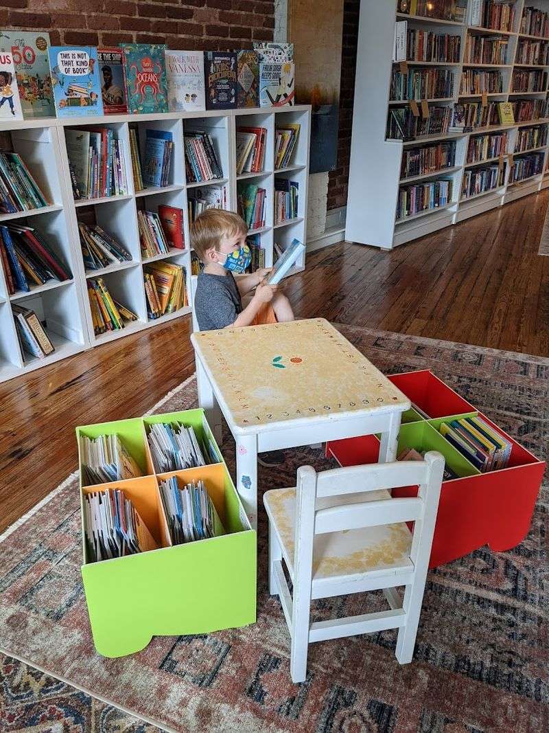A Children's Section Designed for Young Readers