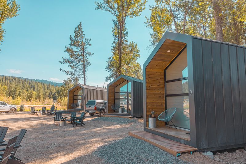 The Smokejumper Tiny Home Resort, Idaho City