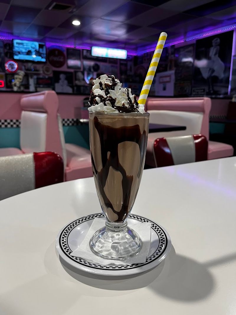 Old-School Milkshakes And Burgers