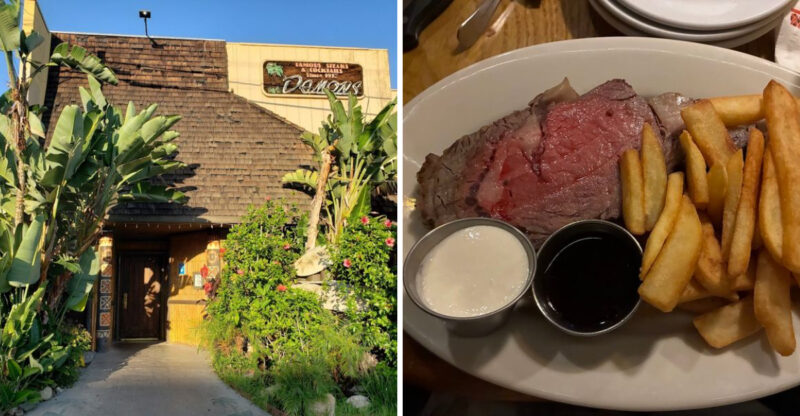 The 20-Ounce Prime Rib At This Tiki Bar In California Is Unbelievably Delicious