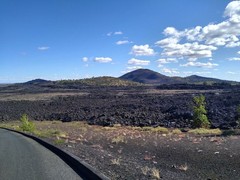 Sky Views From Volcanic Terrain