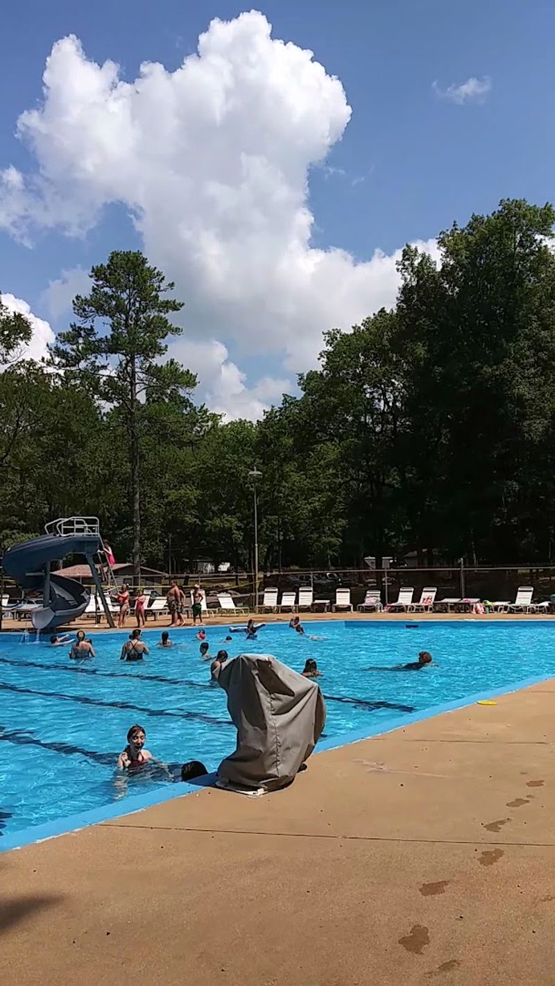 The Swimming Pool And Outdoor Activities Above Ground