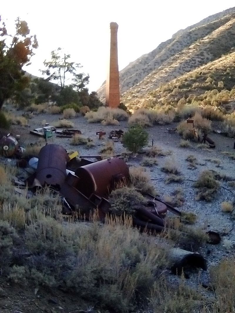 The Iconic Smelter Chimney Still Standing