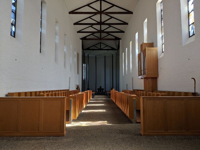 Joining The Monks For Prayer In The Chapel