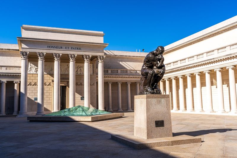 Rodin's The Thinker and the Courtyard Sculpture Collection