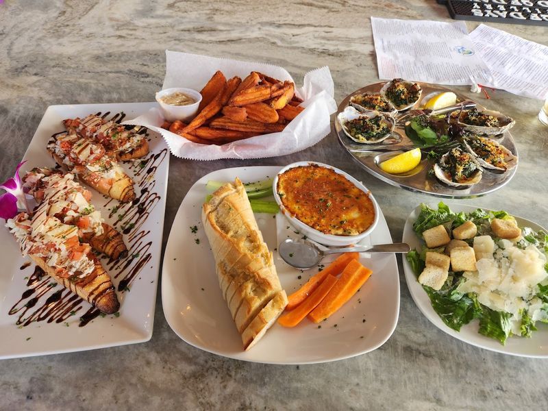 The North Carolina Grill Where The View And The Crab Cakes Are Equally Hard To Forget - Decor Hint Southport's Coastal Character On A Plate