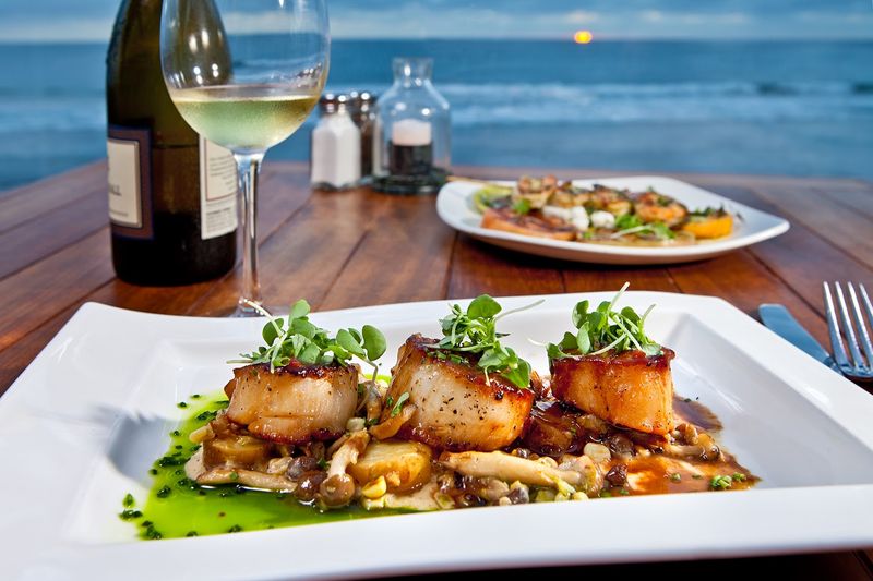 These Southern California Beachfront Restaurants Make The View Part Of The Meal In Spring - Decor Hint Pacific Coast Grill, Cardiff-By-The-Sea
