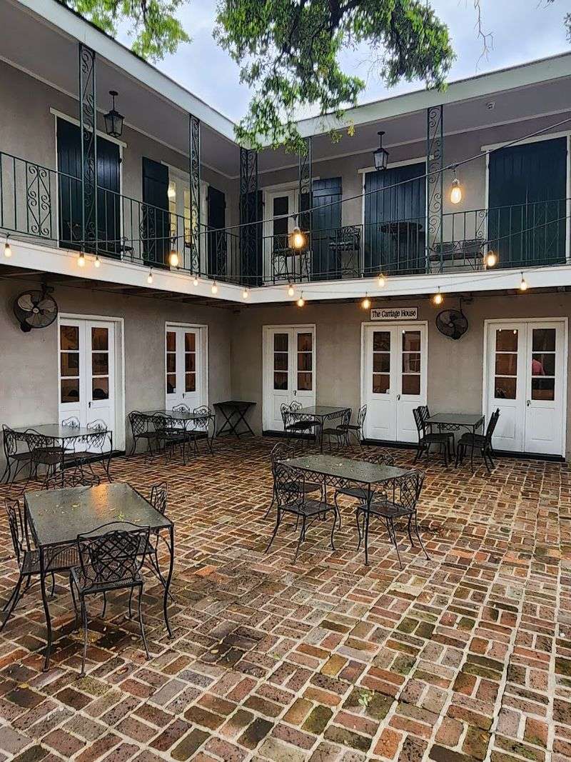 A Courtyard That Slows The Pace Of Your Meal