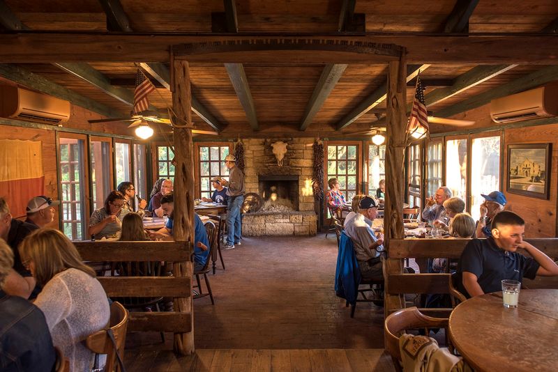 A Dining Room That Feels Like Somebody's Ranch House