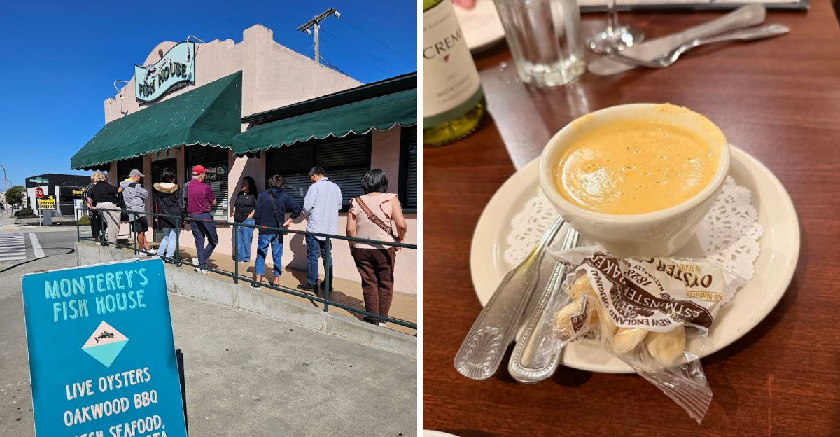 The Unassuming Seafood Restaurant In California With Incredibly Delicious Clam Chowder - Decor Hint