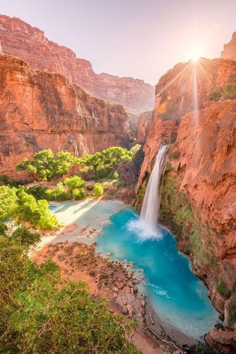 14 Arizona Natural Wonders That Look Like They Are From Another Planet - Decor Hint Havasu Falls