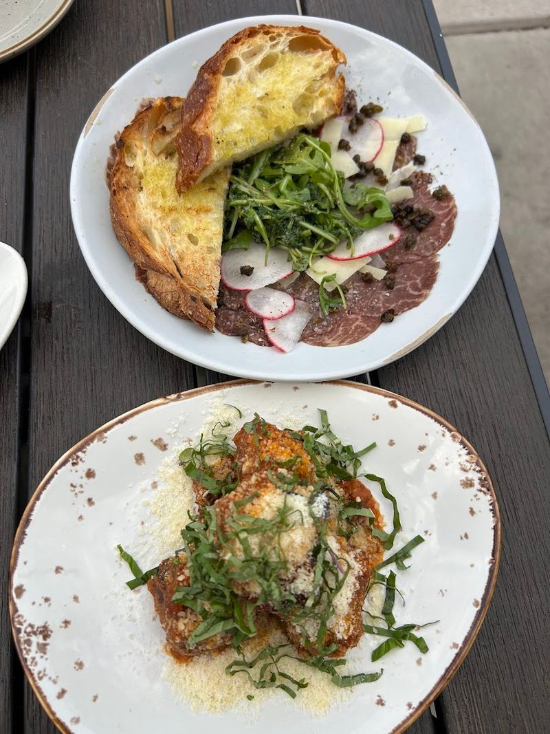 The menu goes well beyond steak