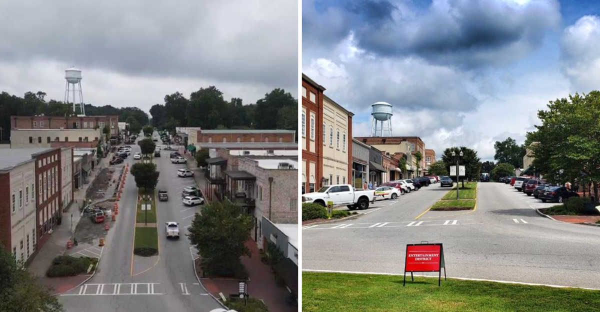 These Streets In A Georgia Town Look Straight Out Of A Hollywood Film - Decor Hint