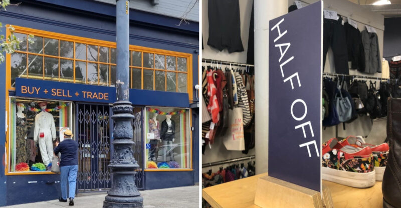This Busy Thrift Store In California Makes $40 Feel Like A Full Shopping Spree