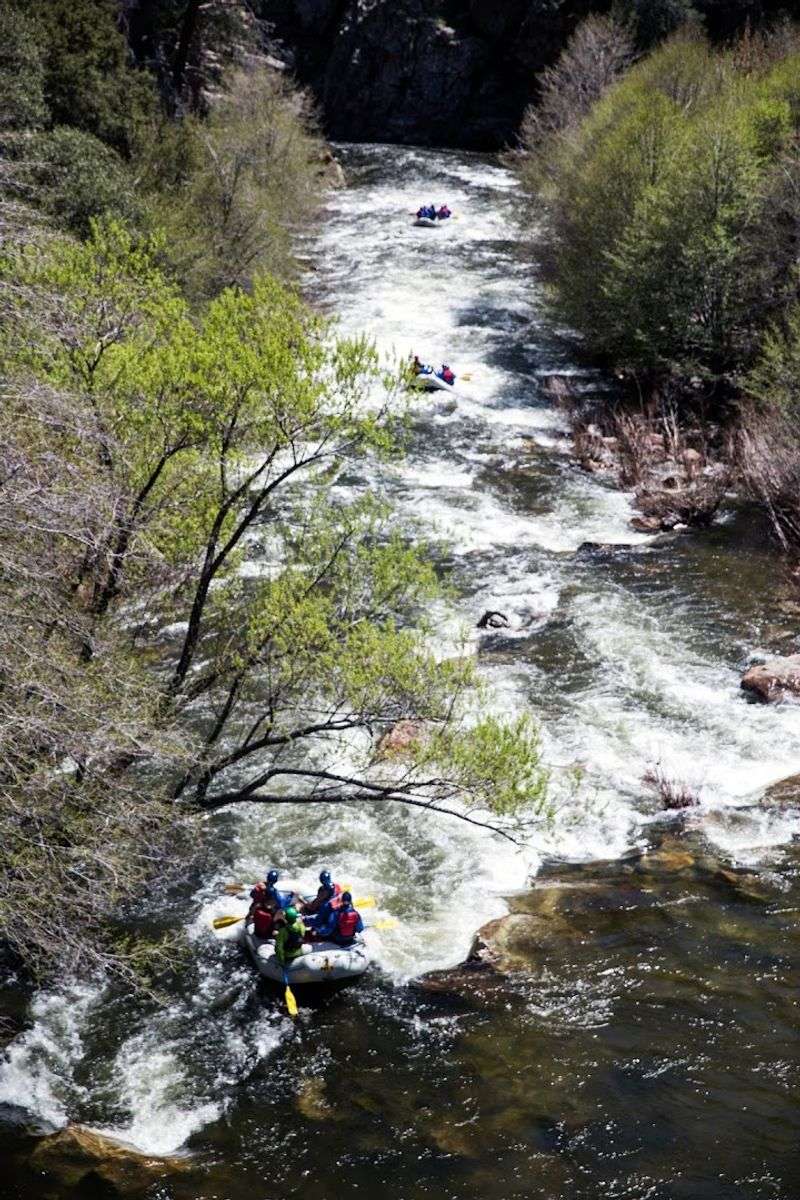 Rapids Ranging From Class II All The Way To Class V