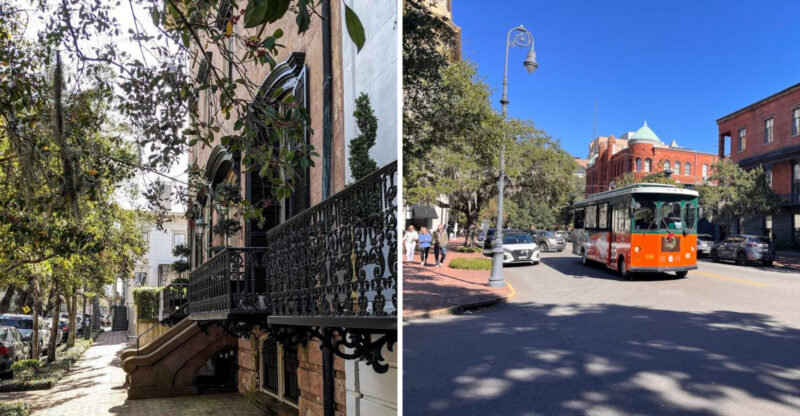 This Charming Georgia Street Is Filled With Colorful Historic Homes