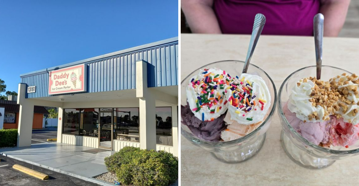 This Florida Ice Cream Parlor Still Feels Just Like The Good Old Days - Decor Hint