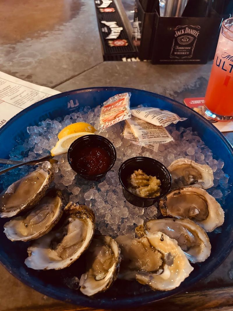 Oysters Shucked Fresh Right At The Bar