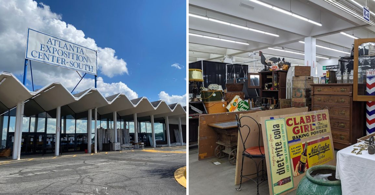 This Georgia Antique Store Is Where Vintage Lovers Lose Track Of Time - Decor Hint