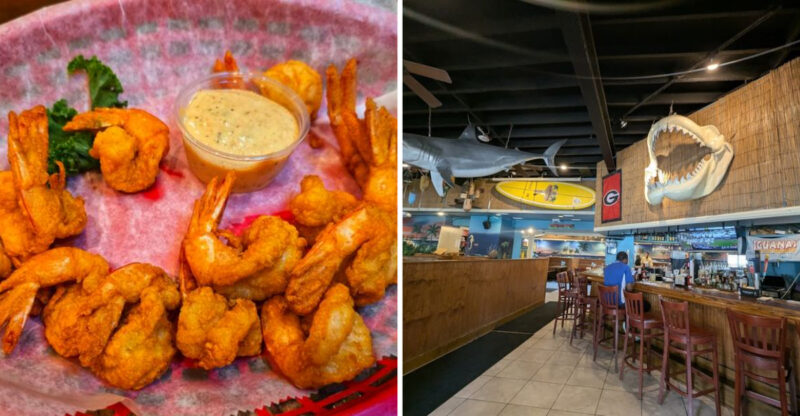 This Georgia Coast Spot Is Serving The Crispiest Fried Shrimp Around