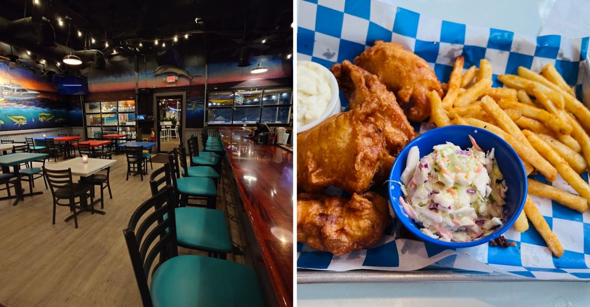 This Georgia Coastal Cafe Is A Must Visit For Fish And Chips Fans - Decor Hint