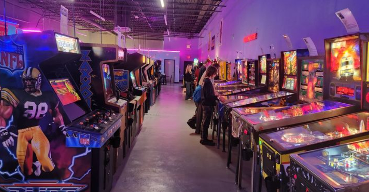 This Giant North Carolina Arcade Museum Is A Retro Gamers Dream Come True - Decor Hint