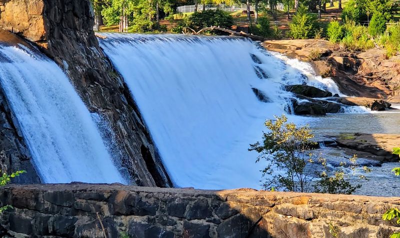 Majestic Waterfalls on the Towaliga River