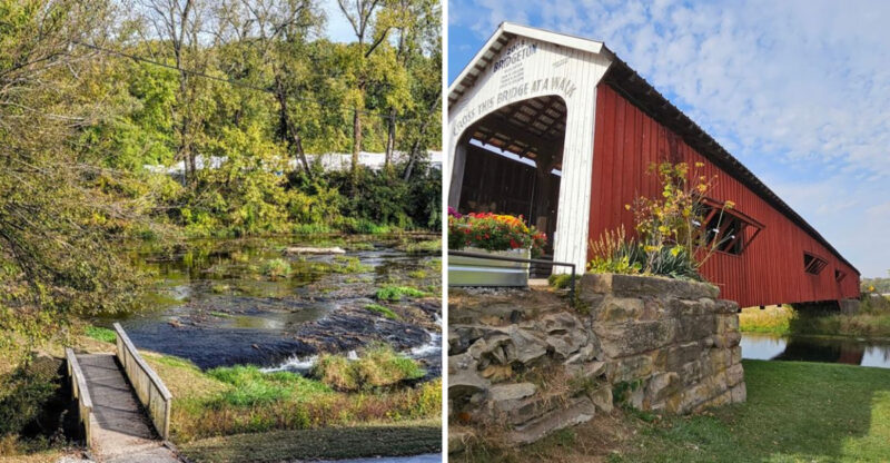 This Indiana Town Is Defined By Its Connection To Covered Bridge Festival Food