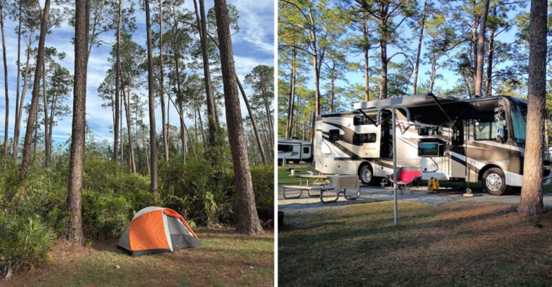 This List Of 16 Georgia Campgrounds Comes With Incredible Coastal Scenery