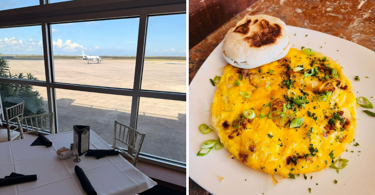 This Louisiana Airport Restaurant Lets You Watch Planes While You Eat Breakfast 2 - Decor Hint