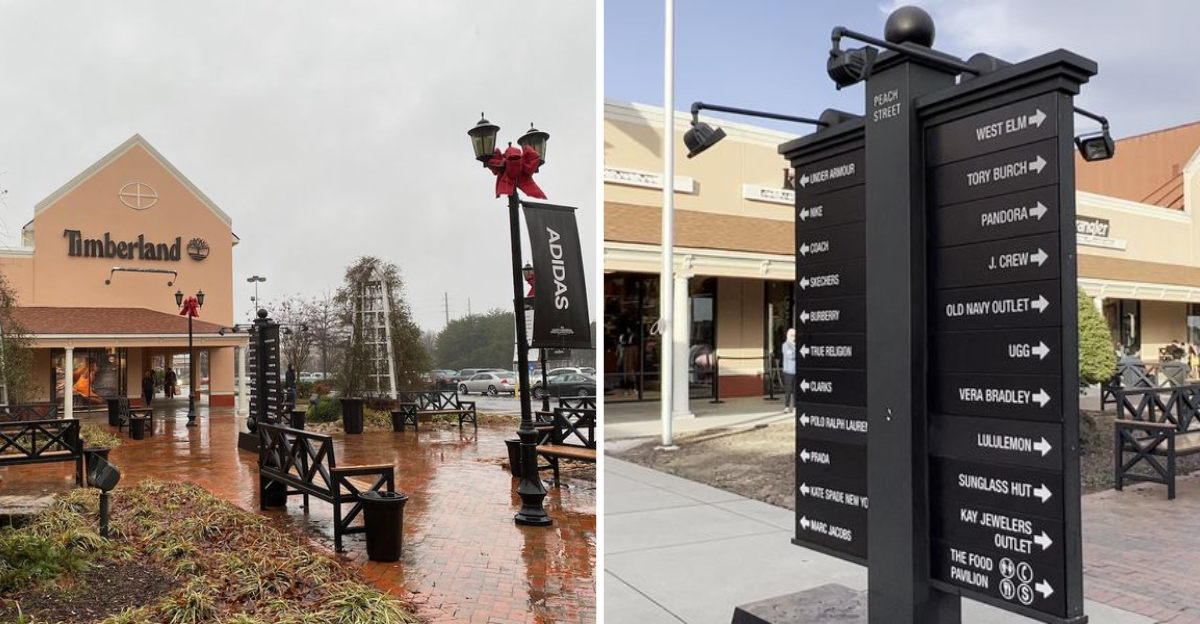 This Massive Outlet Mall In Georgia Is Easy To Get Lost In For Hours - Decor Hint
